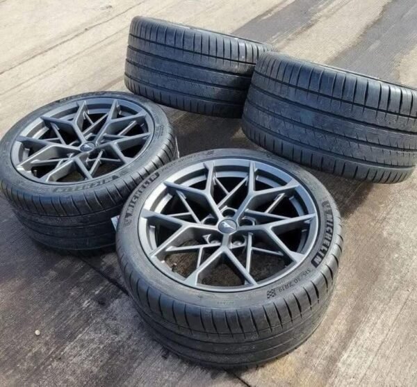 19” Ford Mustang Mach 1 GT Performance OEM wheels rims tires Gray 2021 2022 NEW