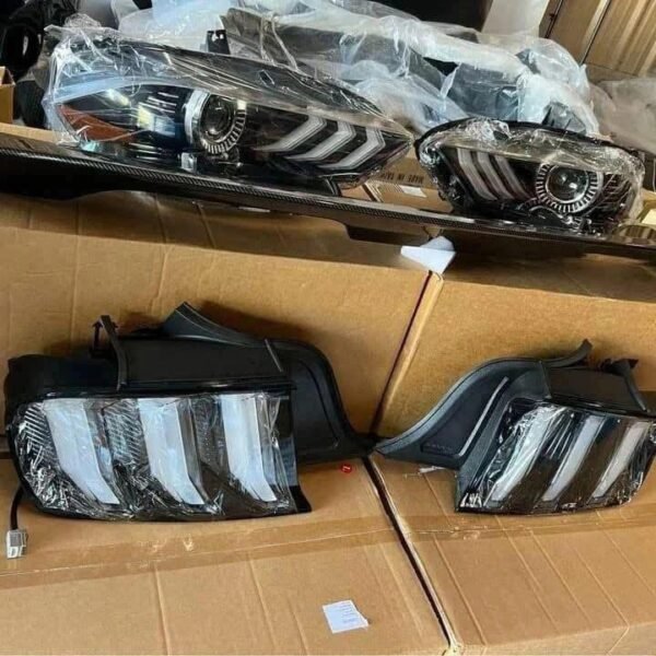 FORD MUSTANG headlight and tail lights. Brand new