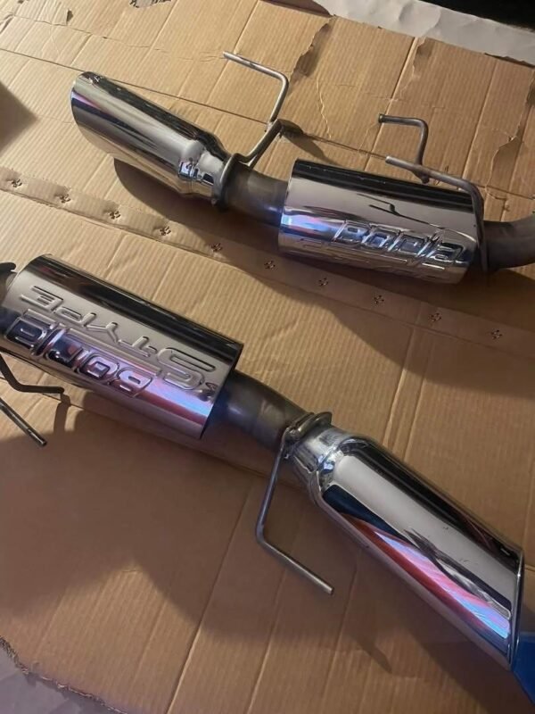 Mustang borla s-type exhaust polished