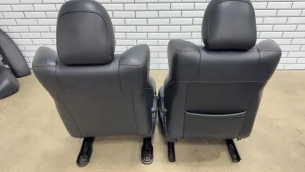 Dodge Charger SRT-8 OEM Leather/Suede Heated Seat Set Front/Rear - Image 3
