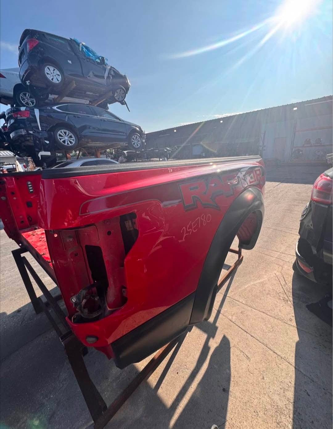 2018 Ford F150 Raptor Gen 2 Bed with Wheel Molding - Race Red - Image 3