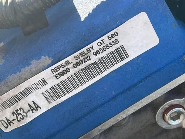 2013 GT500 5.8L Engine & TR6060 Trans - Image 6