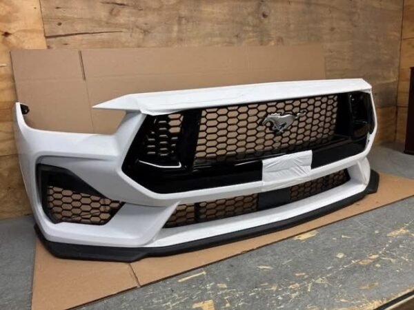 OEM Take Off 2024-2025 Ford Mustang GT S650 Front Bumper Cover OXFORD WHITE - Image 2