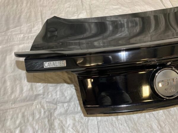 2015-2017 Ford Mustang GT S550 Coupe Trunk Lid w/ Spoiler / Black - Image 9