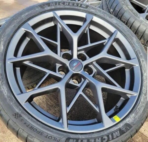 19” Ford Mustang Mach 1 GT Performance OEM wheels rims tires Gray 2021 2022 NEW - Image 5