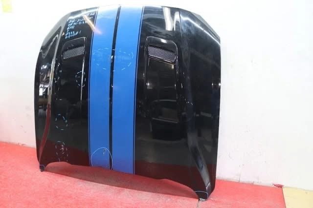 Ford Mustang GT S550 Front Hood Shell Magnetic Grey Paint J7 2741 - Image 7