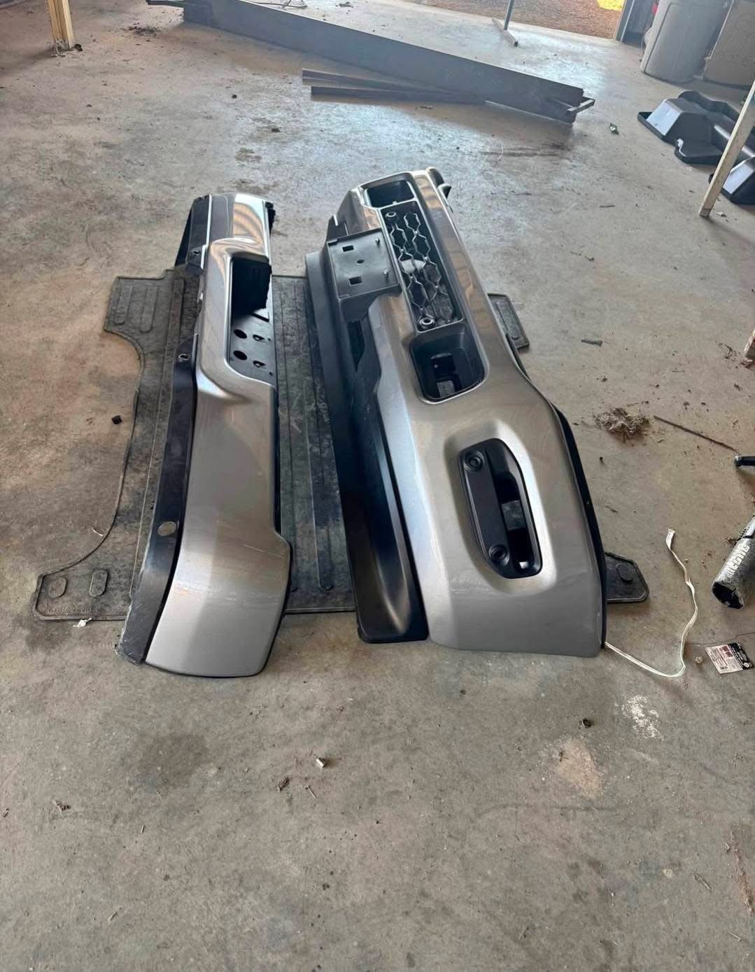 2019-2024 Ram 1500-3500 Laramie Front & Rear Bumpers"