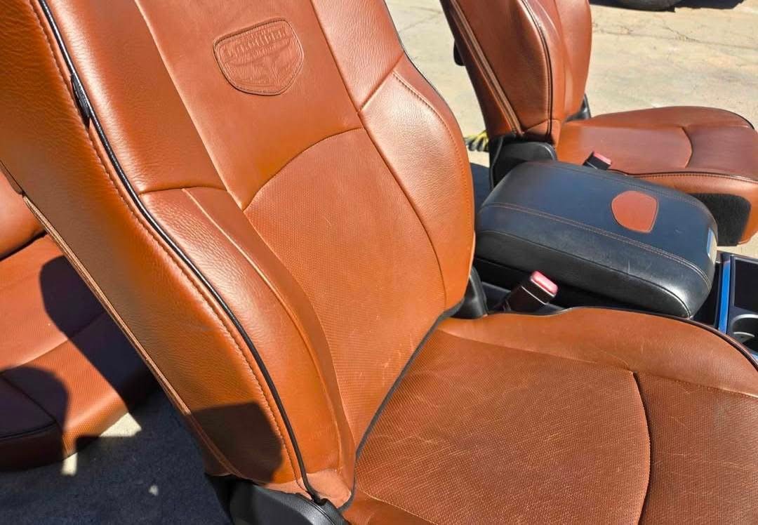 "2013-2018 Ram 1500-3500 Longhorn Complete Interior - Seats, Panels, Console" - Image 8