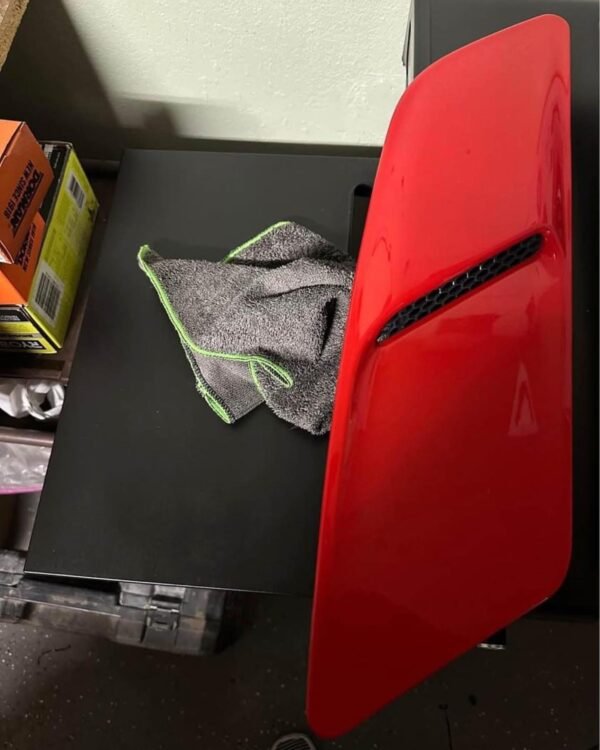 2015+ mustang gt heat extractors hood vents - Image 3