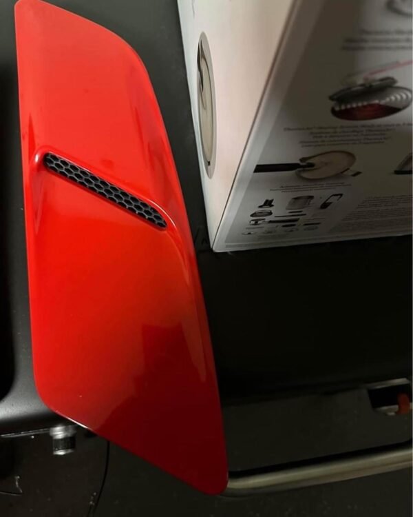 2015+ mustang gt heat extractors hood vents - Image 4