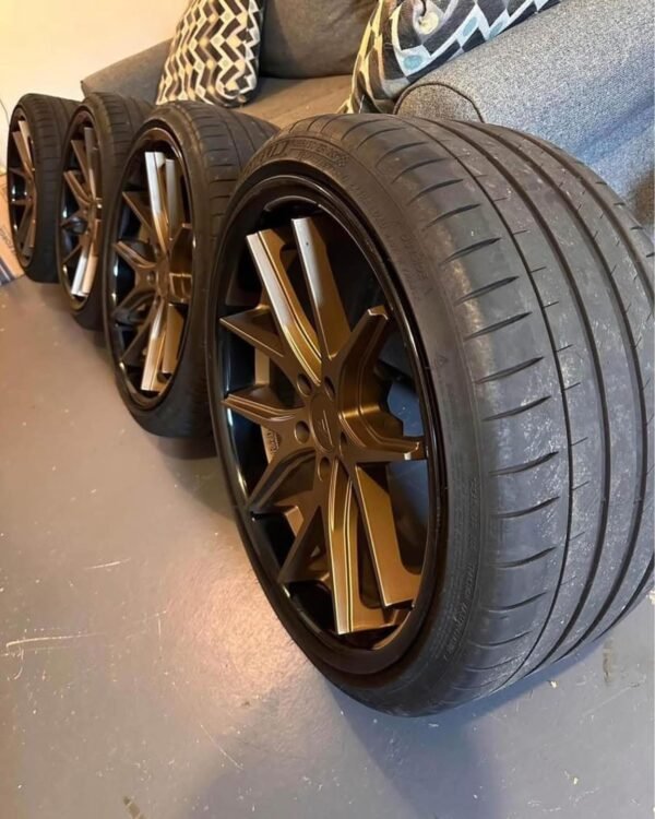 Ferrada FR2 20” 5X112 wheels with Michelin pilot sports tires - Image 3