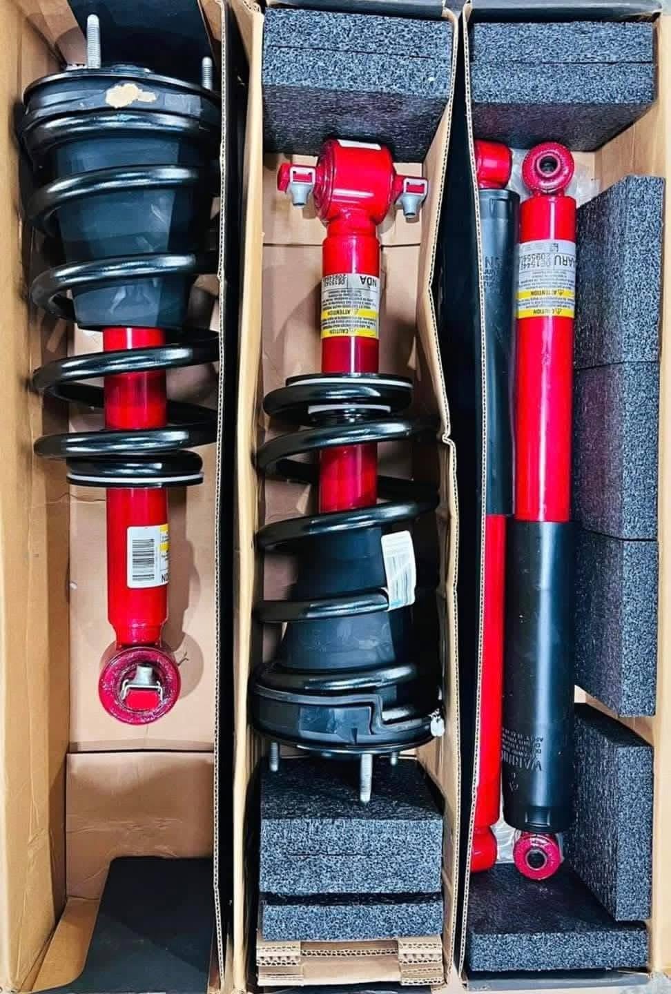 Z71 Chevrolet Suspension - Front & Rear Shocks"