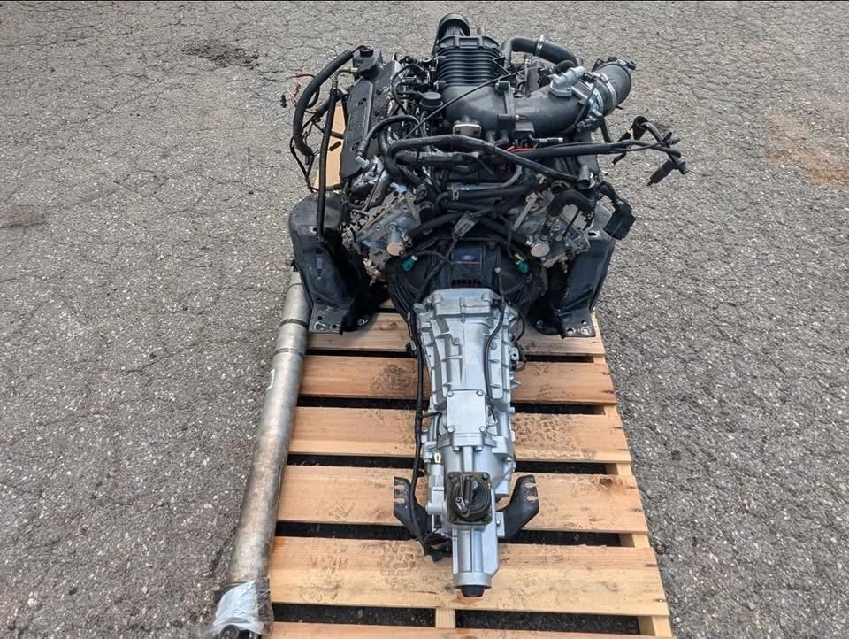 2003-04 Ford Mustang SVT Cobra Drivetrain Supercharged 4.6 DOHC Tremec T56 - Image 4