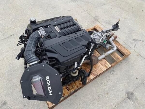 Mustang 5.0 Coyote Gen 3 Engine Drivetrain MT82 Manual transmission Roush Supercharged