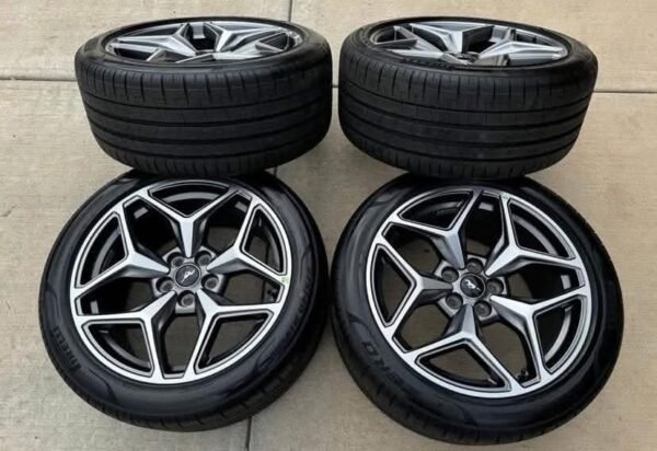 Mustang Wheels and Tires - Brand New (2025 Takeoffs) 2025 Ford Mustang 19" Performance Package Wheels & Tires - Set of 4 - Image 5