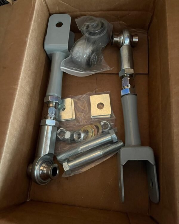 Steeda Toe Link Kit W/ Knuckle To Toe Link Bearing Assembly + Subframe Bushings