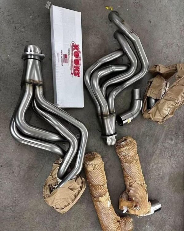 Brand new stainless steel long tube kook’s headers 1 7/8  for 2015-2023 with mustang coyote engine