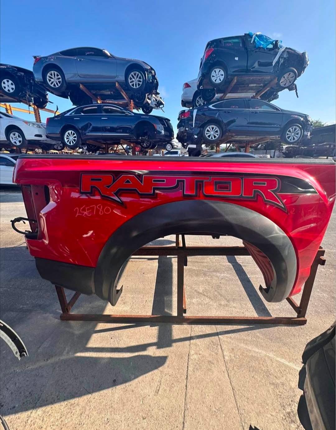 2018 Ford F150 Raptor Gen 2 Bed with Wheel Molding - Race Red - Image 5