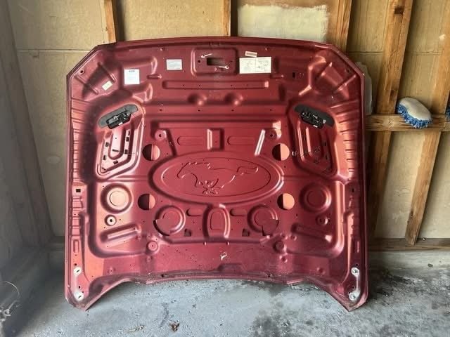 Ford Mustang GT S550 Front Hood Shell Magnetic Grey Paint J7 2741 - Image 4