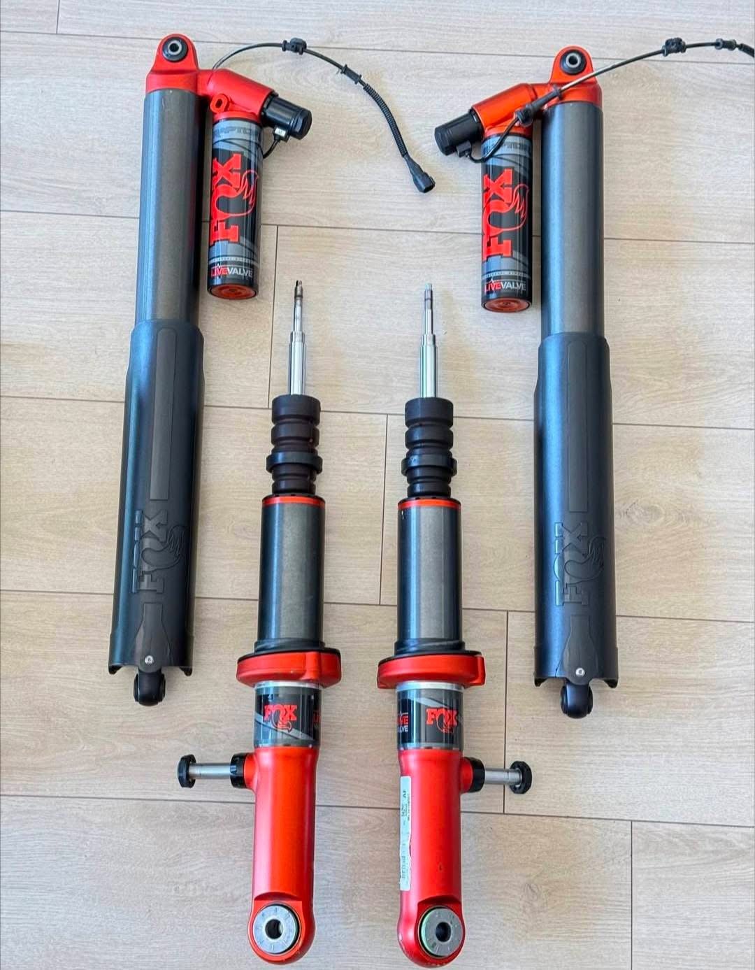 2021-2024 Ford F-150 Raptor Fox Live Valve 3.0 Shocks - Set of 4"