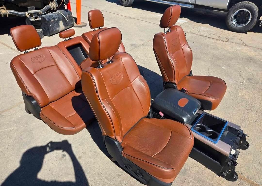 "2013-2018 Ram 1500-3500 Longhorn Complete Interior - Seats, Panels, Console" - Image 11