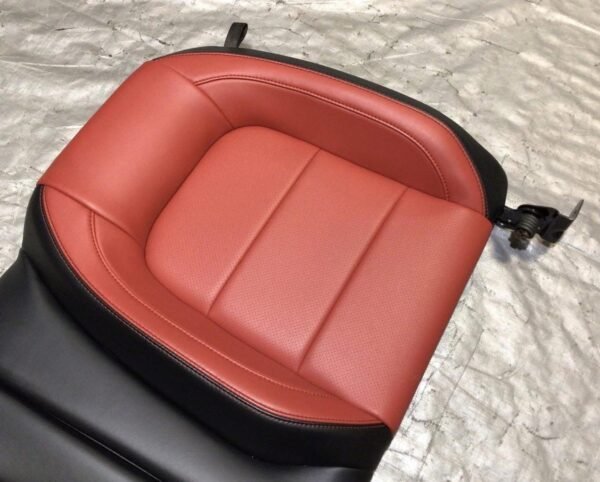 2015-2020 Mustang OEM red leather rear seats (coupe) – Excellent condition, direct bolt-in! - Image 11