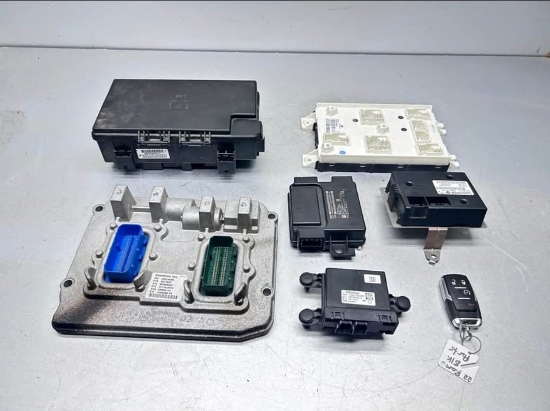 Ram 2500 ECM Engine Module Key PCM Gateway 3500 All Modules 2019-2024. - Image 2