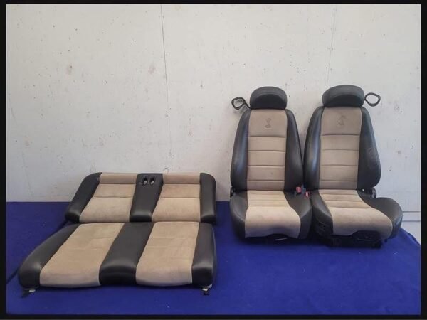 Ford mustang 03 -04 cobra leather seats. parchment - convertible.