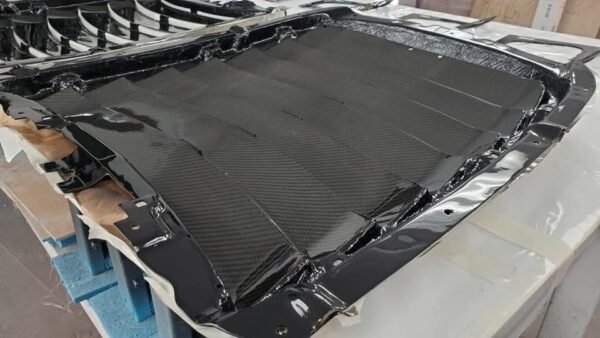 Python Shelby GT500 Carbon Fiber Hood Vent - Image 5