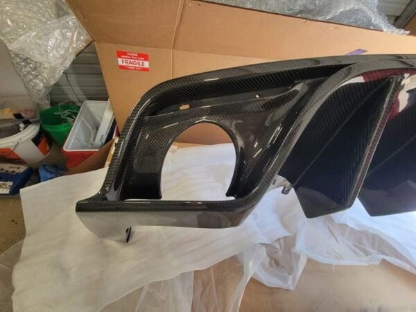 Mustang Carbon Fiber Type-AR Rear Diffuser. - Image 7