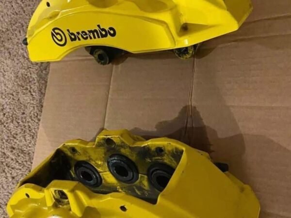 Yellow Brembo Brakes Front & Back Calipers - Image 5