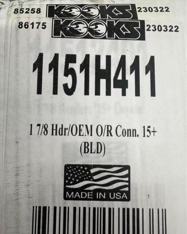 Brand new stainless steel long tube kook’s headers 1 7/8  for 2015-2023 with mustang coyote engine - Image 4