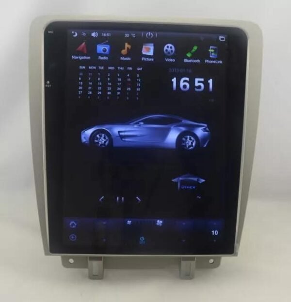 12.1" android 11 car GPS navigation radio Stereo for Ford Mustang - Image 2
