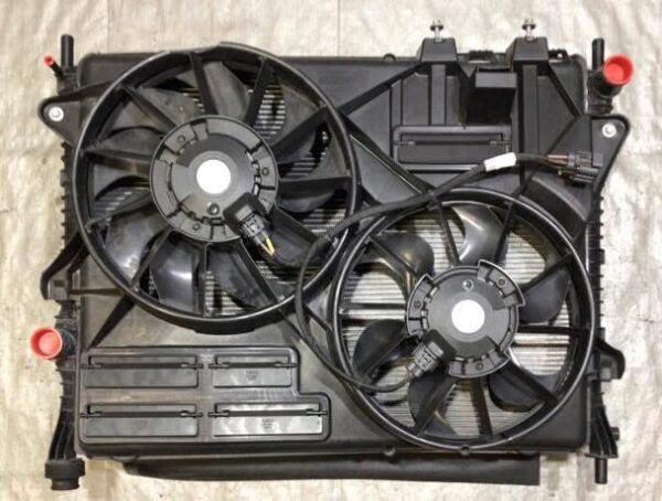2015-2020 Ford Mustang GT S550 5.0 Radiator Assembly w/ Cooling Fan - Image 2
