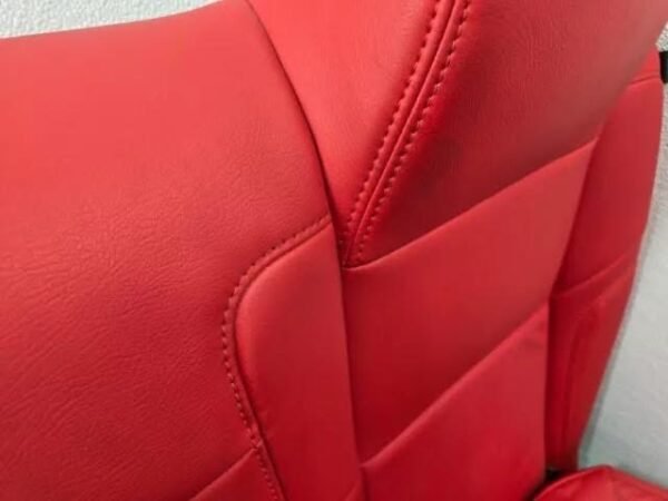 Dodge Challenger R/T Shaker 15-23 Custom Red Interior Leather Door Panel Seats - Image 9