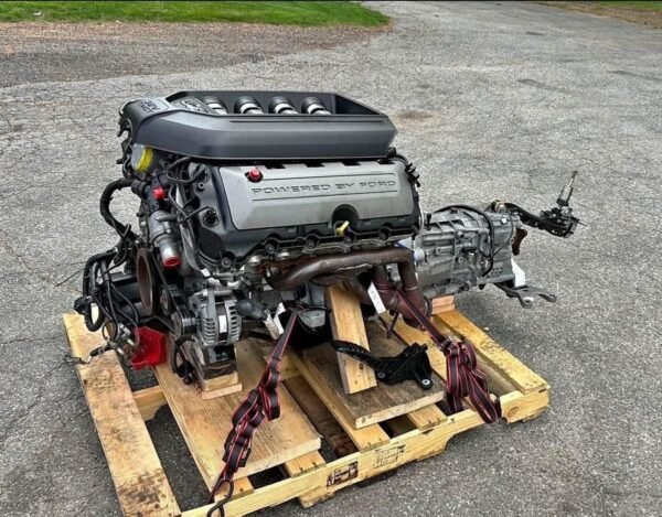 FORD MUSTANG GT GEN 1 COYOTE 5.0 MT-82 2WD ENGINE TRANSMISSION PULLOUT - Image 3