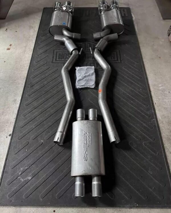 2020-2022 Shelby GT500 Cat-Back Exhaust System with Polished Tips - Image 4