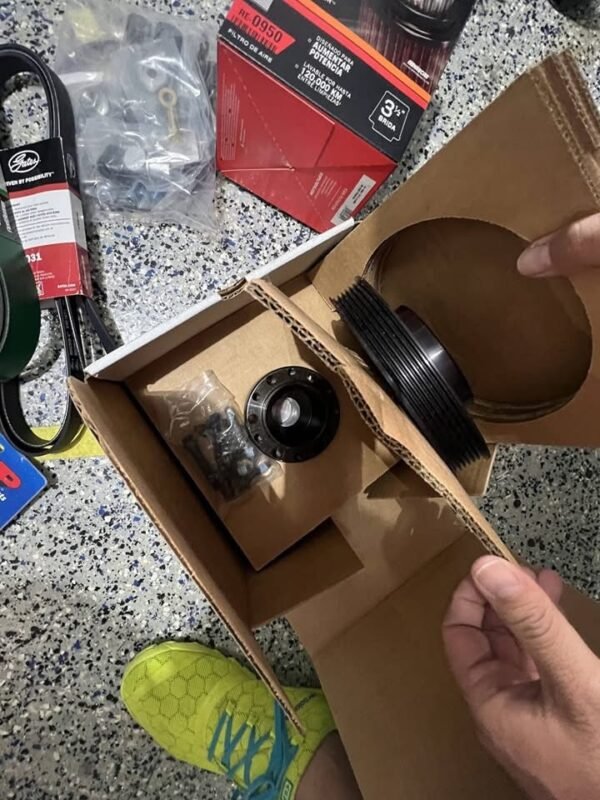 18-23 Mustang GT ESSG4-95 supercharger Kit for sale New never used  kit has never been unwrapped I opened it up for some pictures of the supercharger but most of it all is still wrapped from ESS. - Image 7
