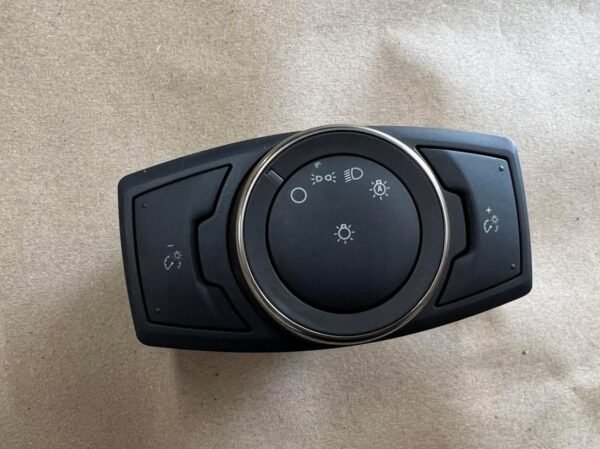 2020-2022 Mustang GT500 Headlight Switch Knob Black Chrome - Image 3