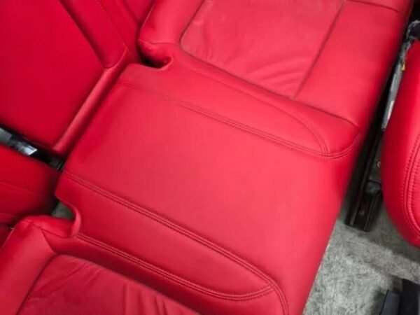Dodge Challenger R/T Shaker 15-23 Custom Red Interior Leather Door Panel Seats - Image 7