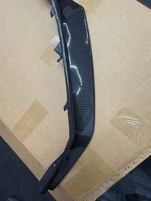 Ford Mustang Dark Horse Factory CARBON FIBER Front Bumper Lip Splitter Ground Effects🔥🔥 - Image 5