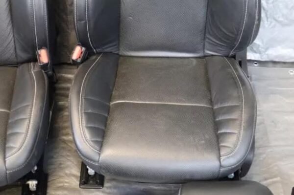 Dodge Charger Srt Hellcat 6.2L Oem Black Leather Front N Rear Seats - Image 6