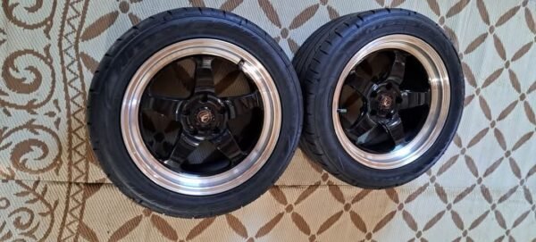 A pair of wheels Forgestar d5 17x10 Tire nitto nt555 285/40/17 - Image 3