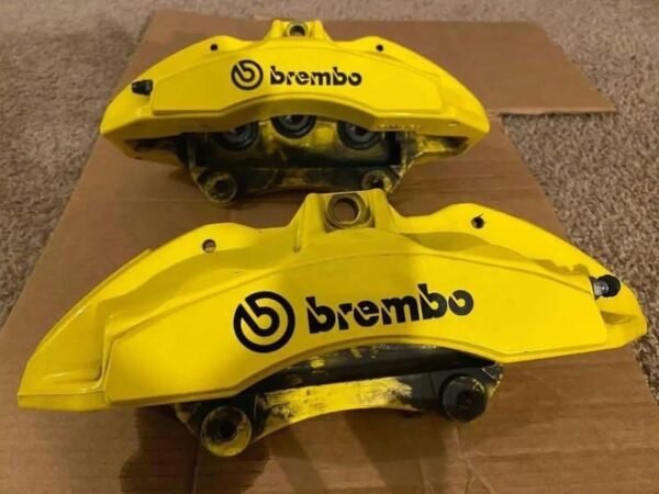 Yellow Brembo Brakes Front & Back Calipers - Image 4