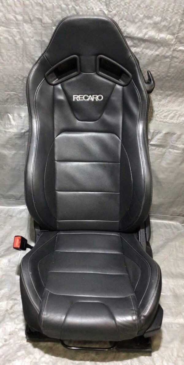 2018-2020 Ford Mustang GT S550 Black Leather Recaro Front Seats / Pair - Image 5