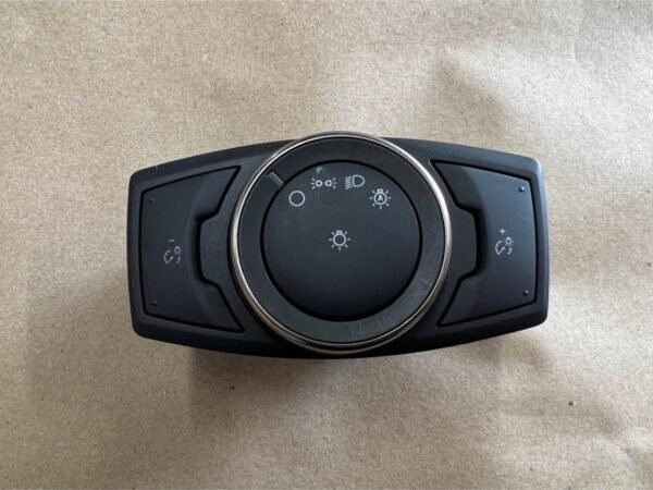 2020-2022 Mustang GT500 Headlight Switch Knob Black Chrome