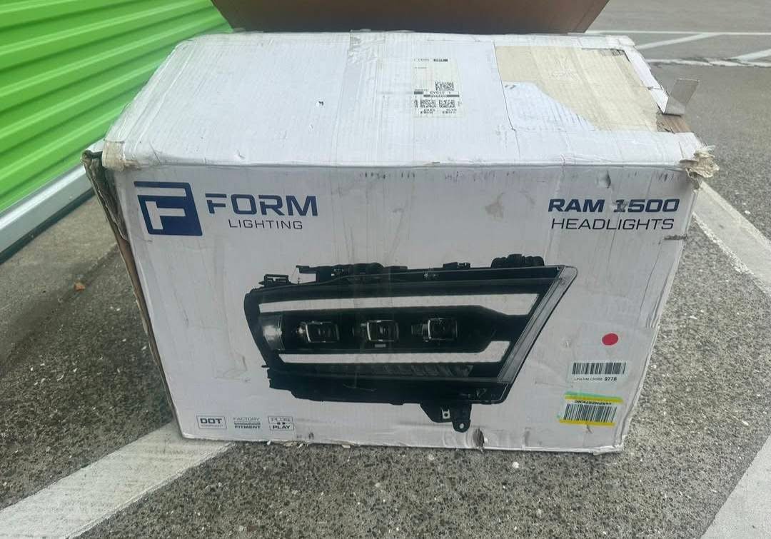 FORM LED Projector Headlights for 2019-2024 Ram 1500 DT" - Image 4