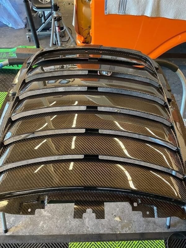 Python Shelby GT500 Carbon Fiber Hood Vent - Image 3