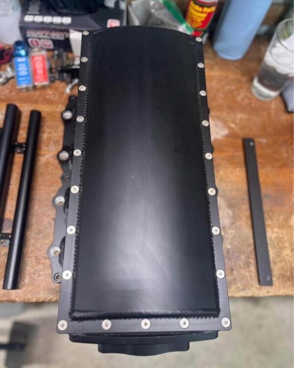 SNIPER EFI FABRICATED RACE SERIES INTAKE MANIFOLD - 2011-14 FORD 5.0L COYOTE -BLACK - Image 4