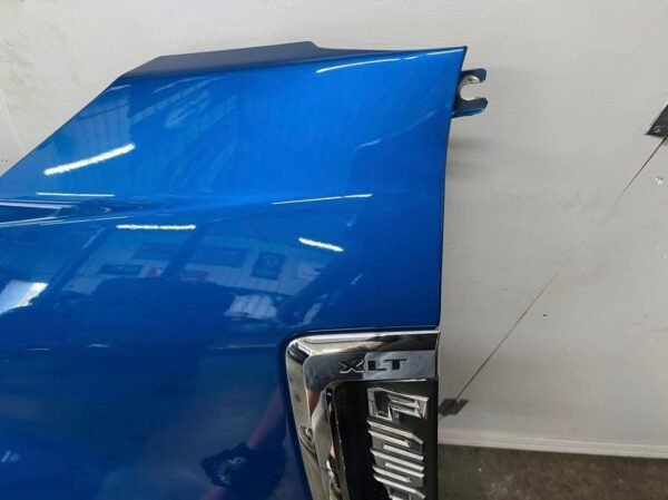 2017-2022 Ford F-250 F-350 Super Duty LH Driver Side W/Molding Fender Blue E7 $250 - Image 5
